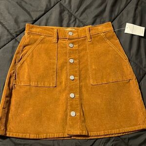 Lucky Brand Corduroy Utility Skirt